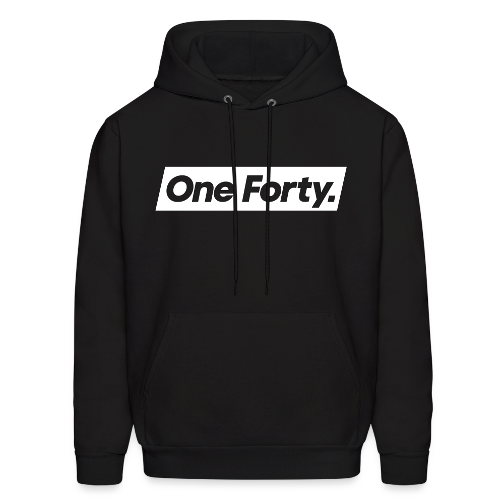 Official One Forty Logo Hoodie [Black] - black