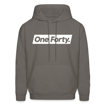 Official One Forty Logo Hoodie [Asphalt] - asphalt gray