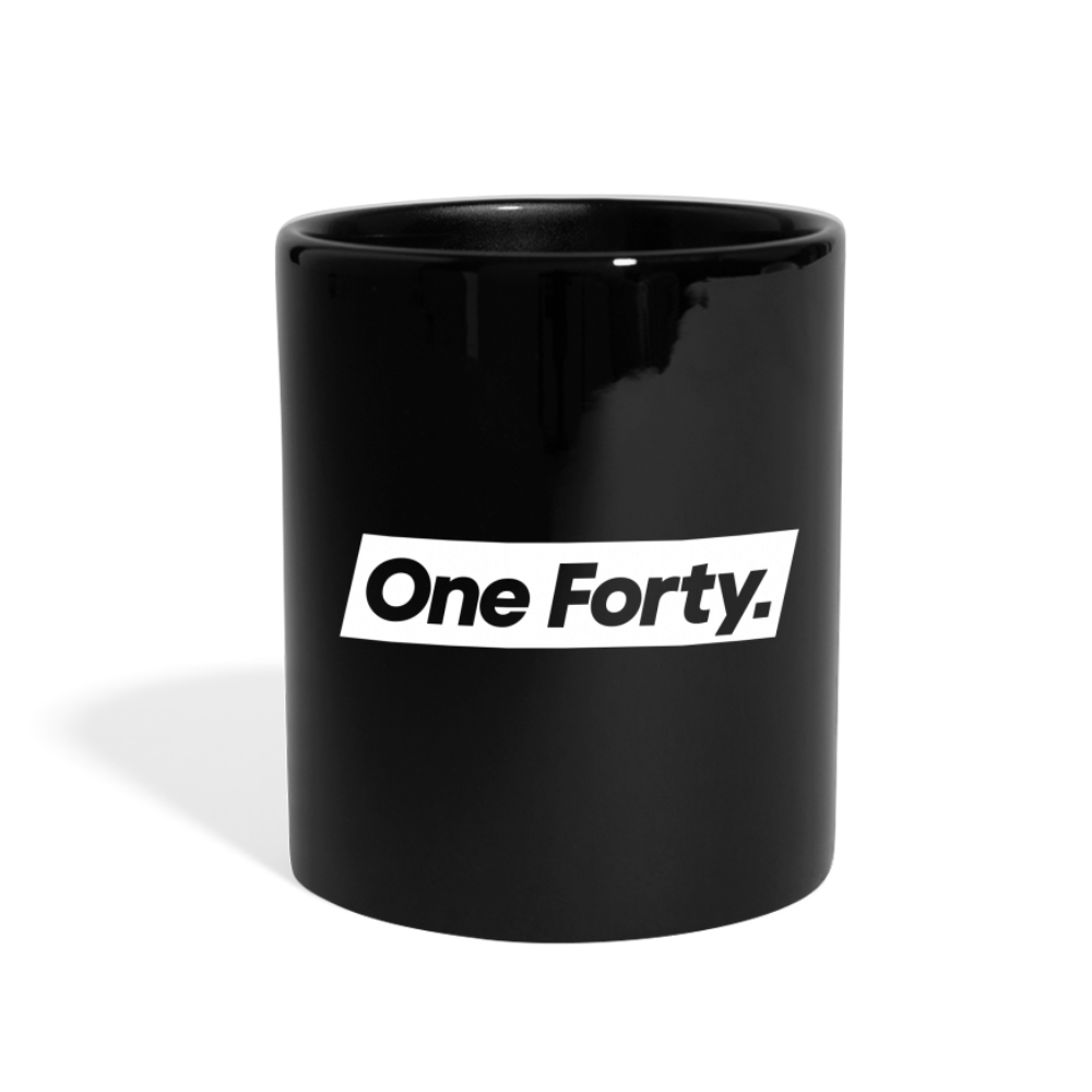 Official One Forty Logo Mug [Black] - black