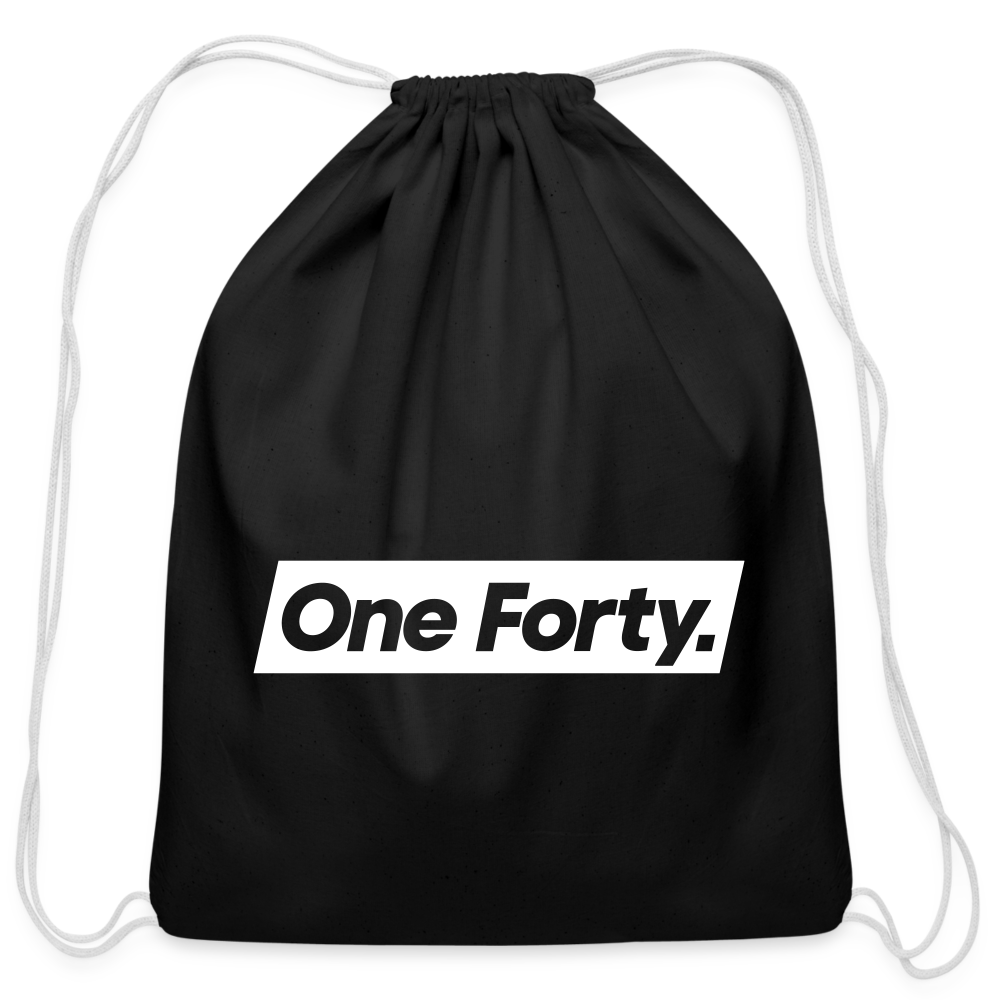 Official One Forty Drawstring Bag [Black] - black