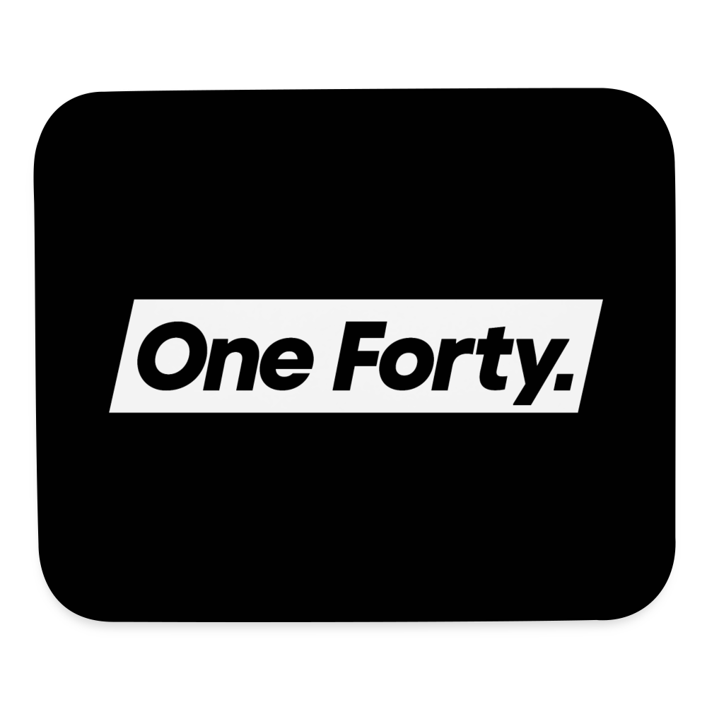 Official One Forty Mouse Mat [Black] - white