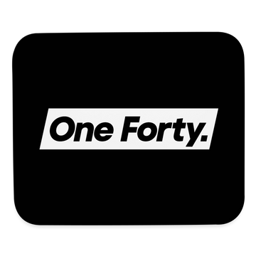 Official One Forty Mouse Mat [Black] - white