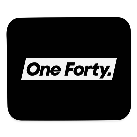 Official One Forty Mouse Mat [Black] - white