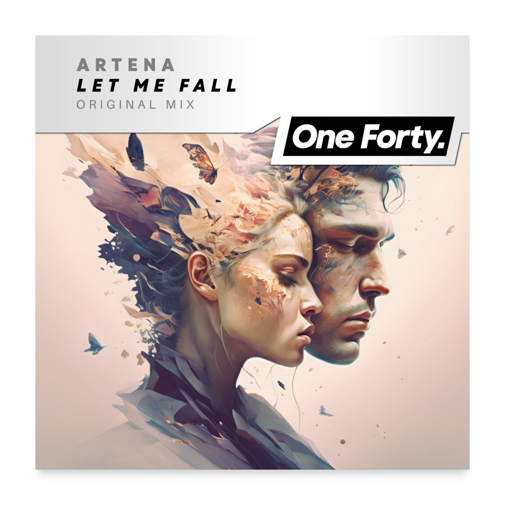 One Forty Release Art Poster [Artena - Let Me Fall] - white
